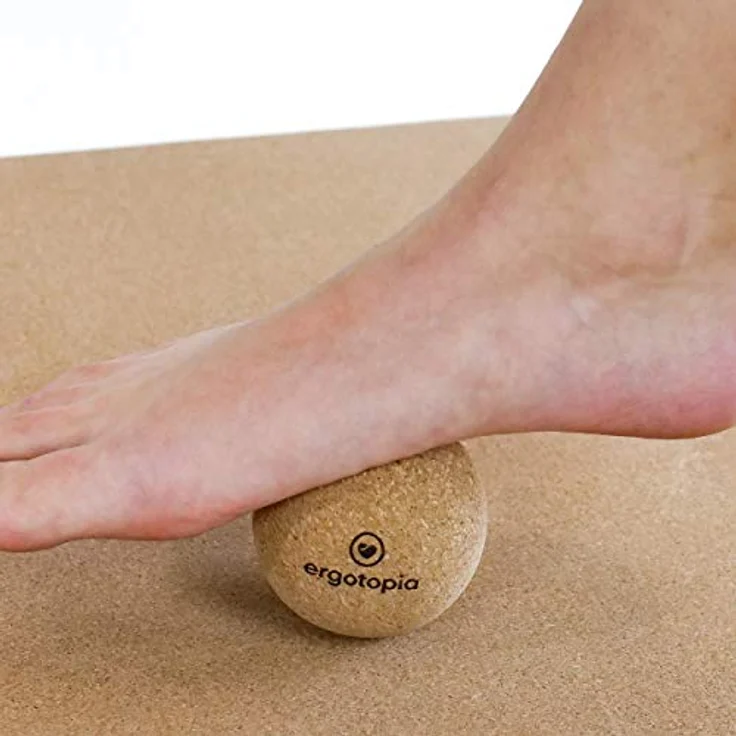 Ergotopia Faszienball-Set I Aus Naturkork I ökologischem und nachhaltig I Inkl. Tragetasche I – Bild 6