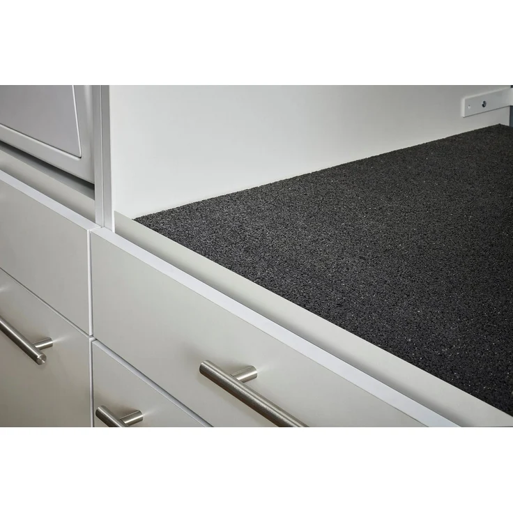 LAUNDREEZY 2x Waschmaschinenschrank mit 2x Schrankaufsatz, Weiß - Waschmaschinen-Überbauschrank TÜV-zertifiziert mit viel Stauraum - 135 x 200 x 67,5 cm (B/H/T) – Bild 2