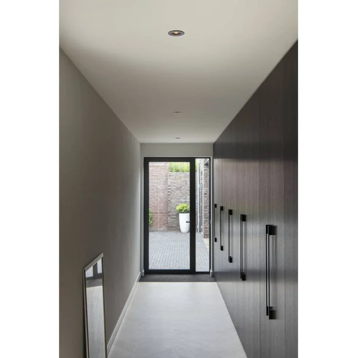 SLV 1007402 NEW TRIA® 75 Deckeneinbauleuchte 2700K 38° rund schwarz – Bild 3