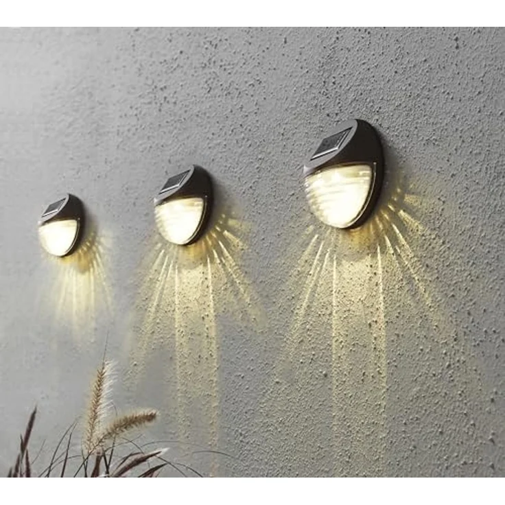 Best Season Solar Beleuchtung, Fency, braun, 11 x 11 x 4 cm, 479-01 – Bild 6