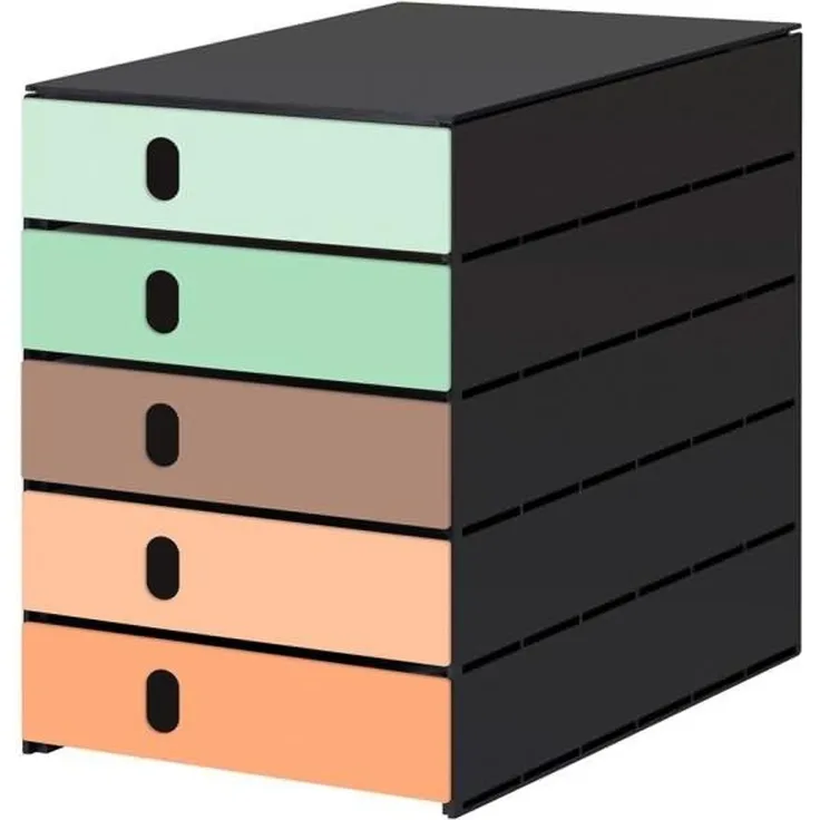 Styro Schubladenbox styroval pro 5 Schübe Emotions Mediterran