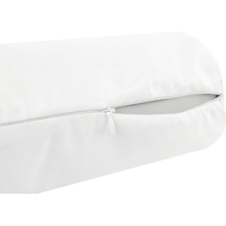 Bestlivings Bezug für Nackenrolle 15x40cm ( BxL ) Bezug in Weiß, in vielen Farben – Bild 1