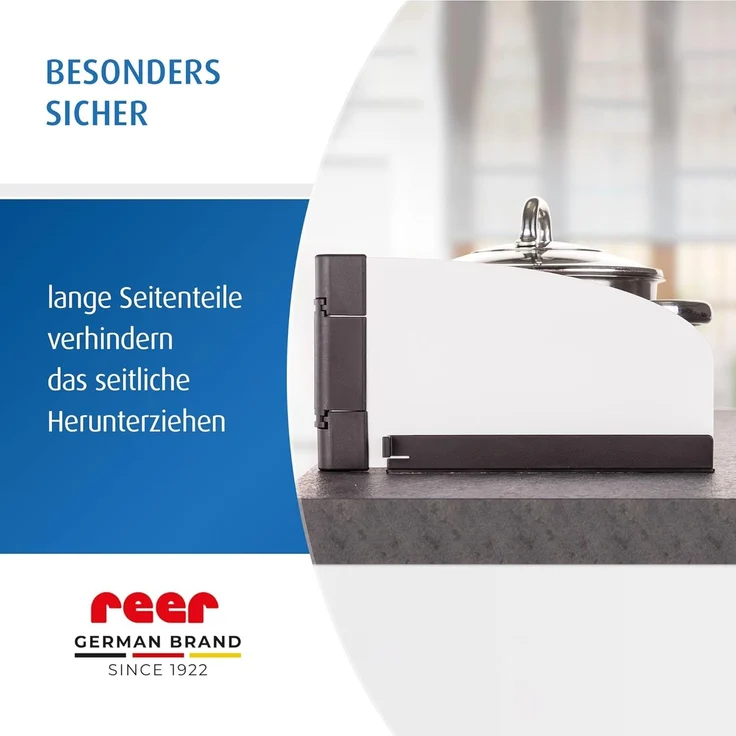 reer Herdschutzgitter Basic, ausziehbar 55-61 cm Silber, 20058 – Bild 5
