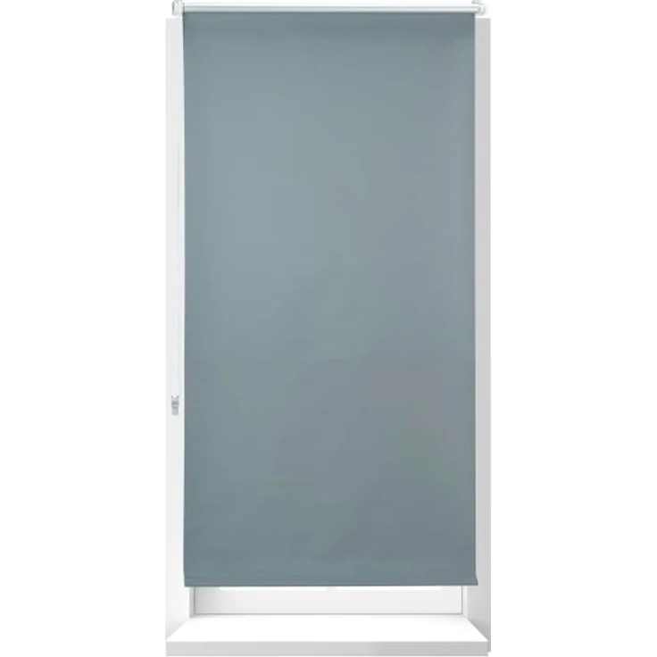 Relaxdays Verdunkelungsrollo grau 60 bis 120 breit – Bild 1