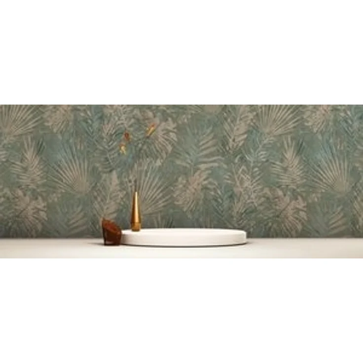 A.S. Création Vliestapete Natural Living Dschungelblätter, leicht strukturiert, gemustert, matt, neutral, (1 St), Dschungel Tapete Vlies Vlies Wand Tapeten Wohnzimmer Schlafzimmer Flur – Bild 6