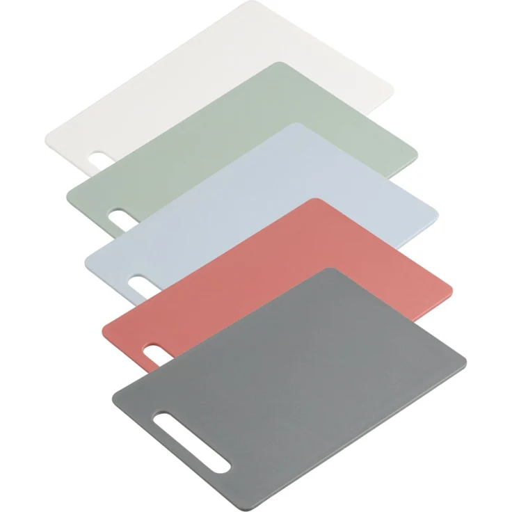 KESPER 32471 Schneidebrett aus PP-Kunststoff, grün, 28,5 x 19,5 x 0,5 cm – Bild 1