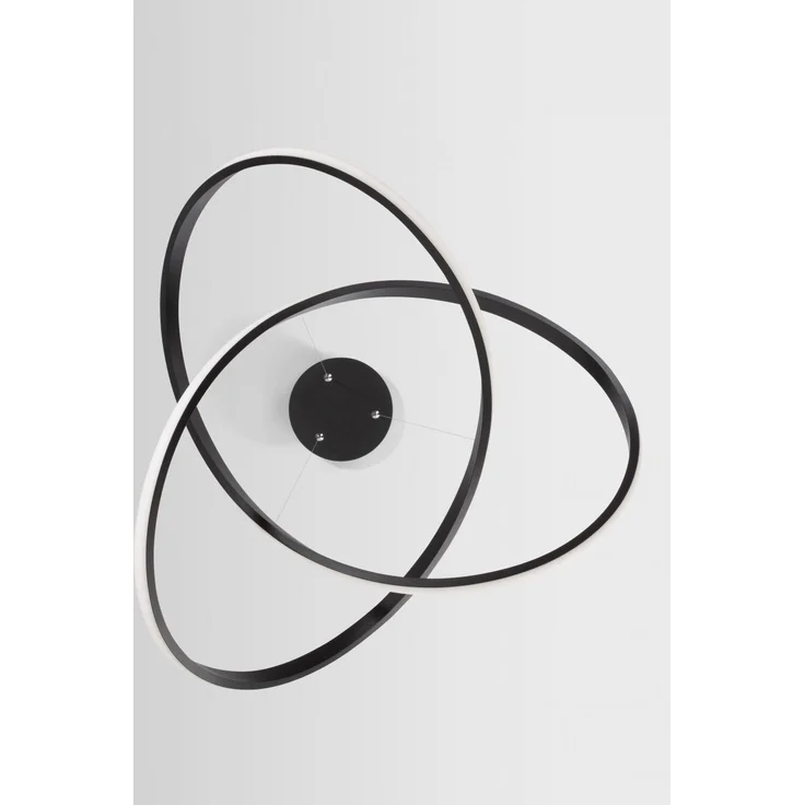 Nova Luce 9248107 AMARA LED Pendelleuchte 56cm 3000K Schwarz – Bild 8