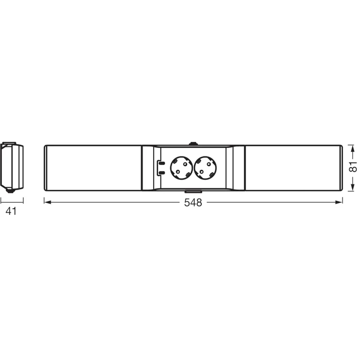 LEDVANCE Unterbauleuchte Flood 830 DIM USB Schwarz Kit – Bild 13