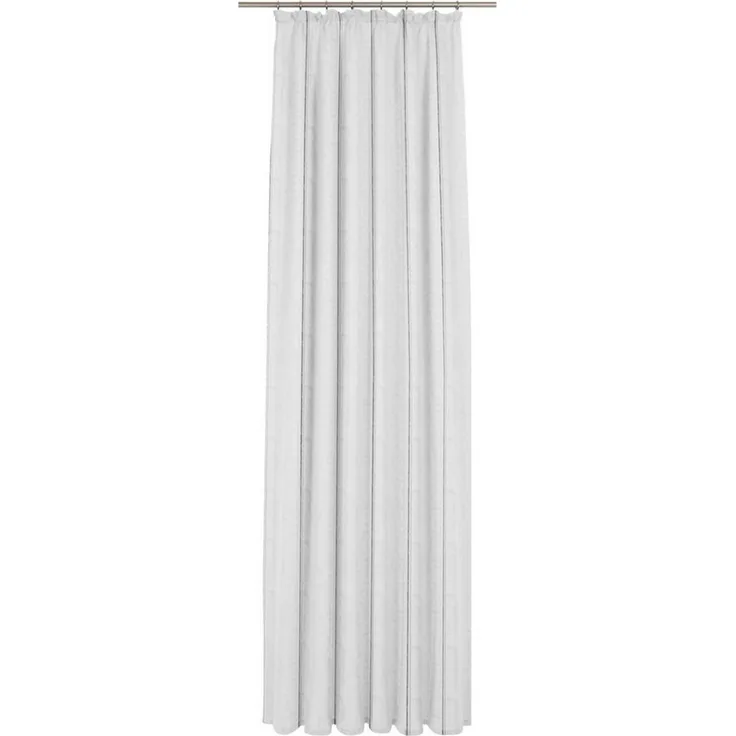 Wirth Vorhang Chloé (1 St), Faltenband, halbtransparent, Store