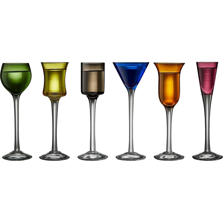 Lyngby Glas Shot Glass Set Of 6 – Bild 3