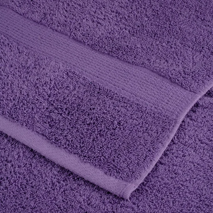 vidaXL Premium Waschhandtücher SOLUND 2 Stück Lila 30x30 cm 600 g/m² 137347 – Bild 5