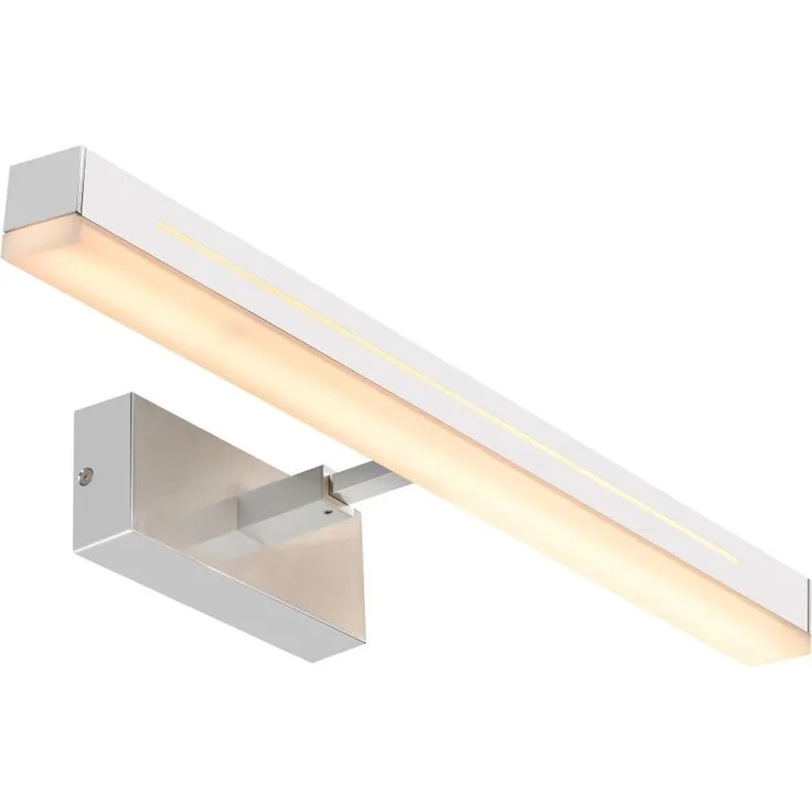 Nordlux OTIS LED Wandleuchte chrom 1650lm IP44 60x14,6x7,5cm