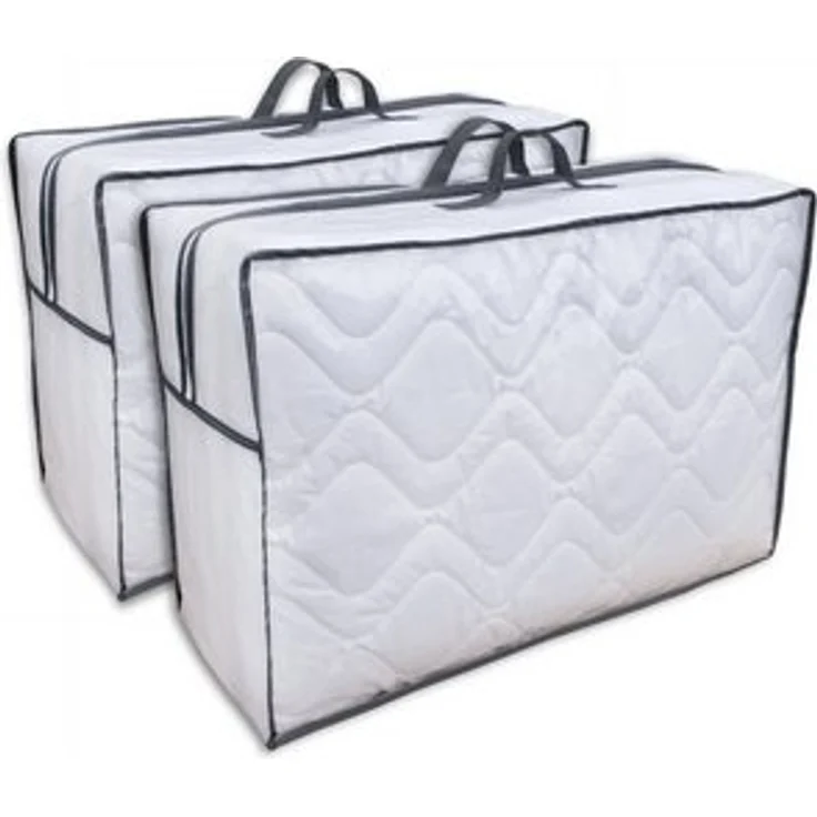 franknatur Aufbewahrungstasche (2-tlg), leichte robuste Tasche, Vliesmaterial, mit Sichtfenster – Bild 6