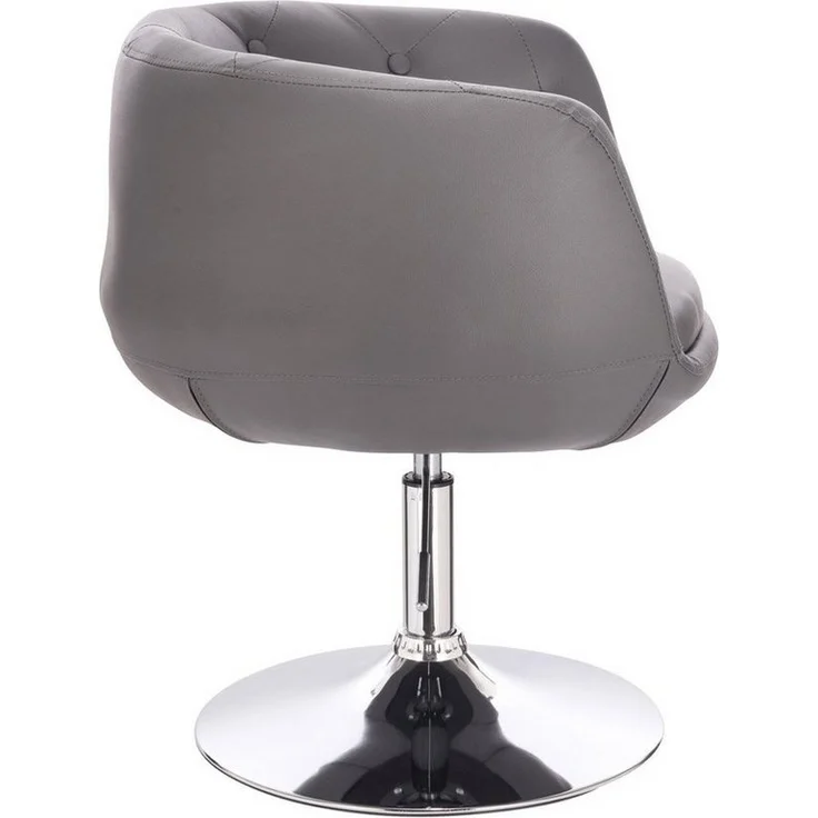 SVITA Cocktailsessel PANAMA (1-St, Drehsessel), 360° drehbar, verchromtes Gestell, bequem gepolstert, höhenverstellbar – Bild 2