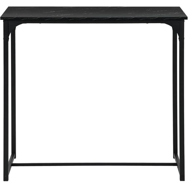 Bartisch Set Barhocker 4 Industriestil 100x50x90cm Schwarz – Bild 8