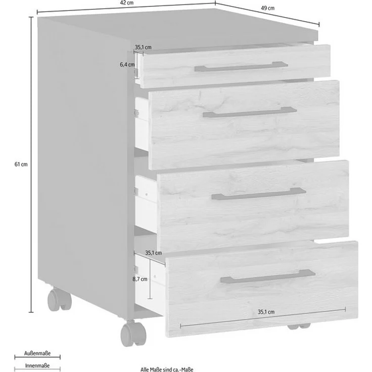 GERMANIA Rollcontainer Profi 3.0 – Bild 4