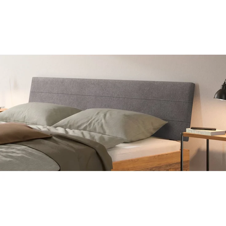 Hasena Bett Vasto Trento Wildeiche mit Polsterkopfteil 140x200 cm, Fußhöhe 20 cm – Trento – Bild 3