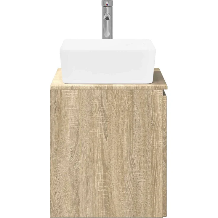 vidaXL Waschbeckenschrank Sonoma-Eiche 62,5 x 44,5 x 80 cm 3404332 – Bild 6
