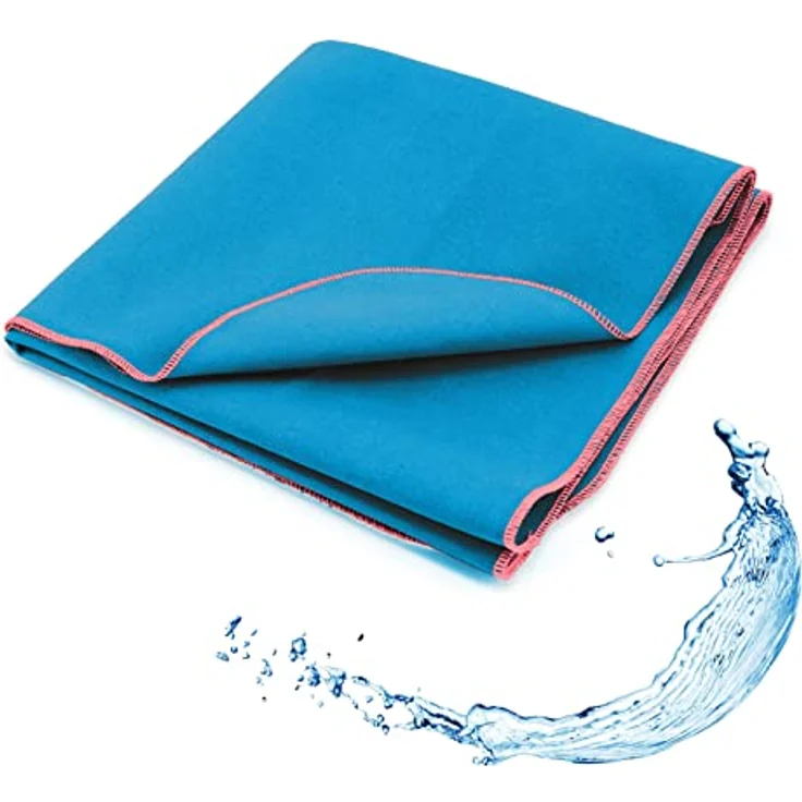 SETEX Sporthandtuch SETEX Sporttuch aus Evolon®, Evolon® (1-St), Komfort & Haltbarkeit: Hypoallergenes Evolon® - sanft zur Haut – Bild 2
