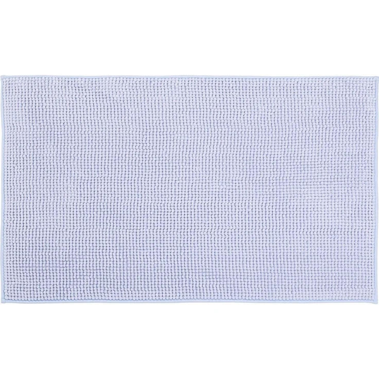 Gözze Badematte Chenille, Höhe 15 mm, rutschhemmend beschichtet, fußbodenheizungsgeeignet, Polyester, rechteckig, Badteppich, Uni Farben, besonders weich durch Microfaser, waschbar – Bild 1