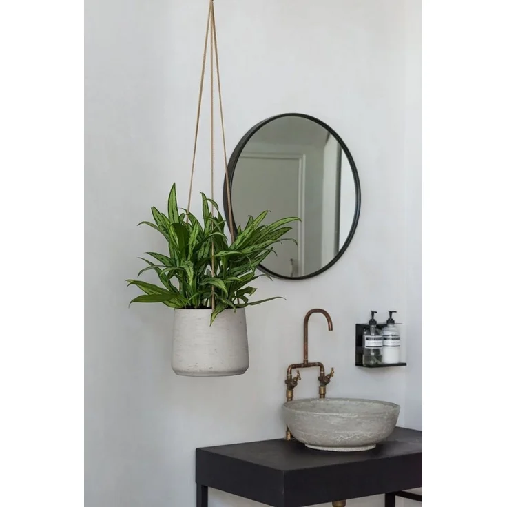finestgreen Blumenampel Handgefertigte Blumenampel Hanging Patt – Bild 3