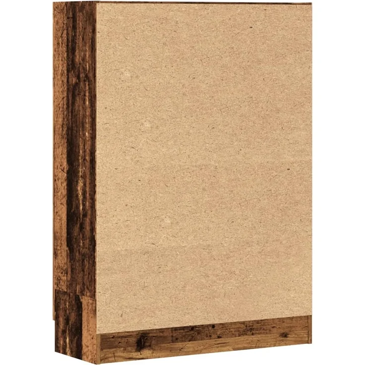 vidaXL Bücherschrank Altholz-Optik 82,5x30,5x115 cm Holzwerkstoff 856148 – Bild 7