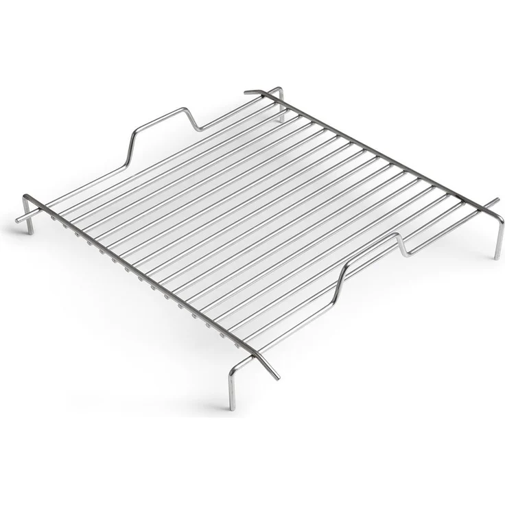 höfats Grillrost für Feuerkorb 'CUBE', Edelstahl, silber, 41 x 41 x 10 cm – Bild 1