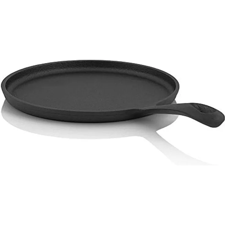 BBQ-Toro Crêpepfanne Gusseisen Pancakepfanne, Ø 19 cm, Gusseisen Grillpfanne, Gusseisen