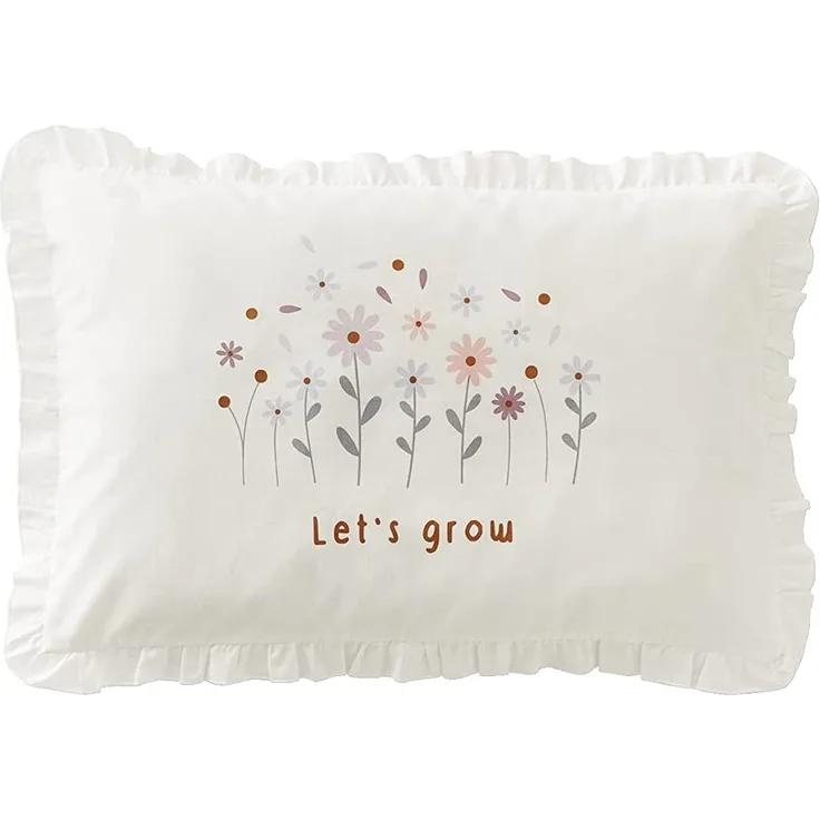 VERTBAUDET Baby Kissenbezug,Provence\" Oeko-Tex® wollweiß 40X60