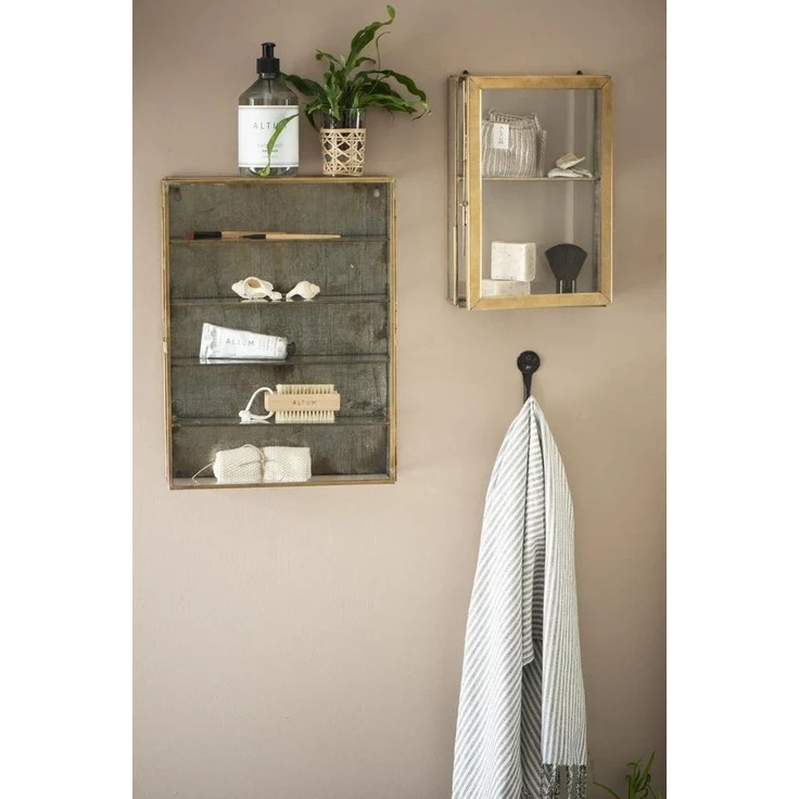 Wandhaken Kleiderhaken Handtuchhaken Metall Schwarz Vintage Ib Laursen 0535-00 – Bild 3