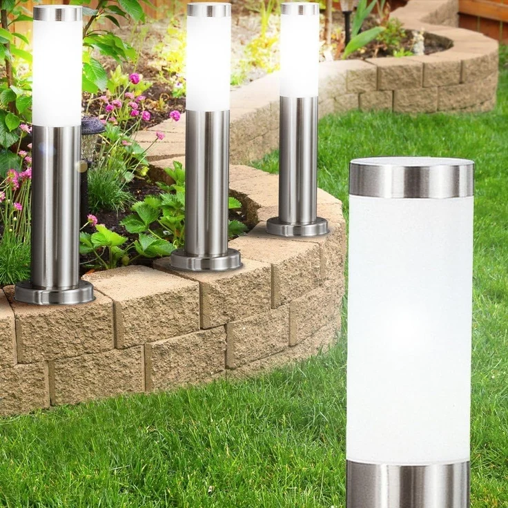 Stehlampe, Edelstahl, H 45 cm, BOSTON – Bild 9