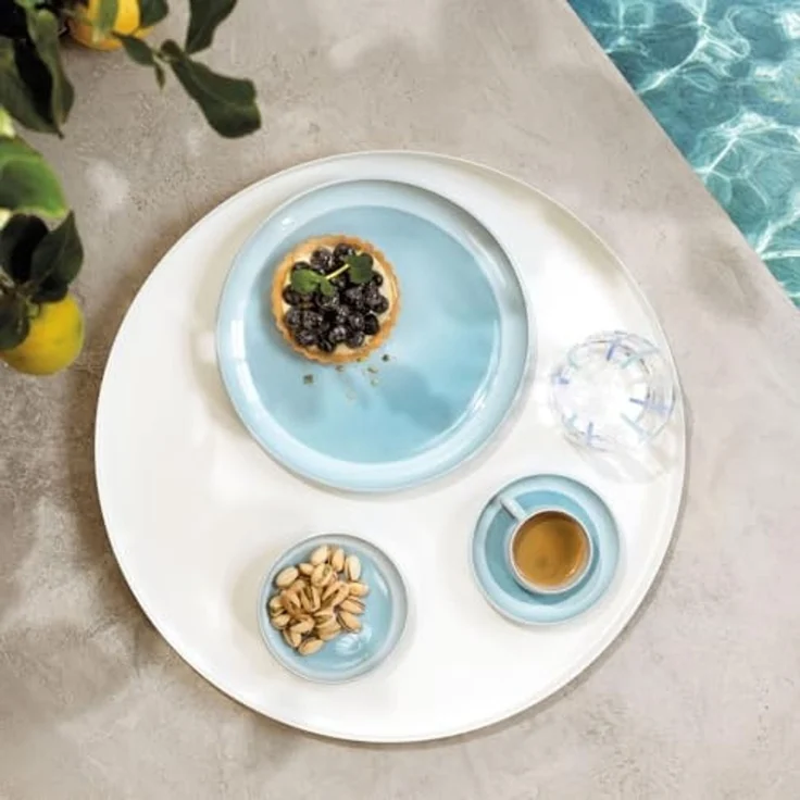 like. by Villeroy & Boch Perlemor Aqua Frühstücksteller / Kuchenteller – Bild 3