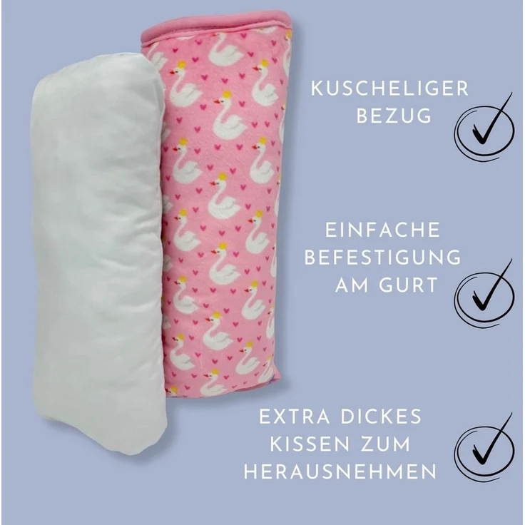 HECKBO Schlafkissen Auto Schlafkissen Schwan – Bild 3