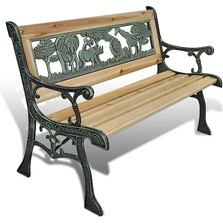 vidaXL Kinder-Gartenbank 84 cm Holz 41013