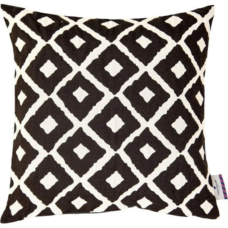 TOM TAILOR HOME Dekokissen Small Squares, Kissenhülle ohne Füllung, 1 Stück – Bild 4