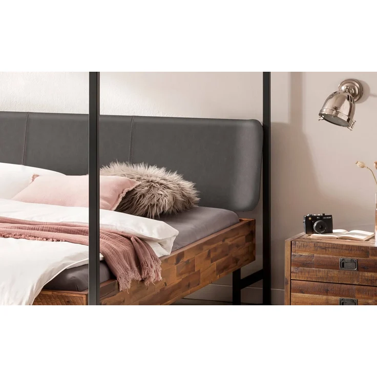 Hasena Bovena Himmelbett Akazie Vintage Metall – Bild 2