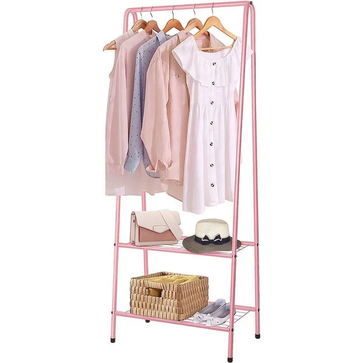 Youyijia Kleiderständer Clothes Rack 2 Shelves for Shoes and Boxes – Bild 1