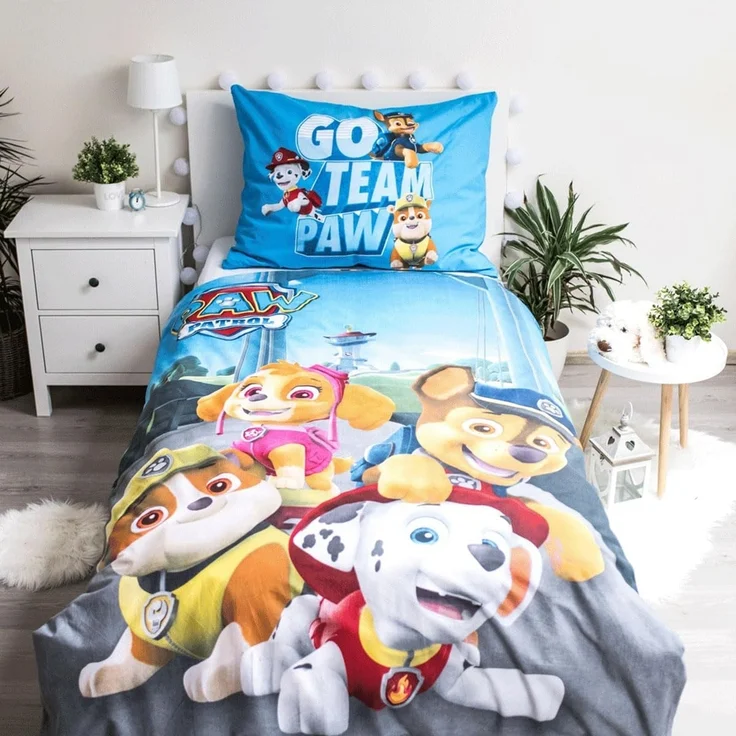 PAW PATROL Kinderbettwäsche PAW PATROL, Renforcé, 2 teilig – Bild 3