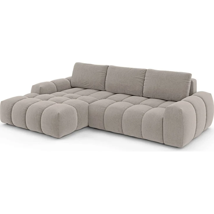 OTTO home Ecksofa AZITA L-Form, 270 cm - OTTO. Verlässliche Qualität, wahlweise als Schlafsofa m. Bettkasten, Bubble-Optik – Bild 3