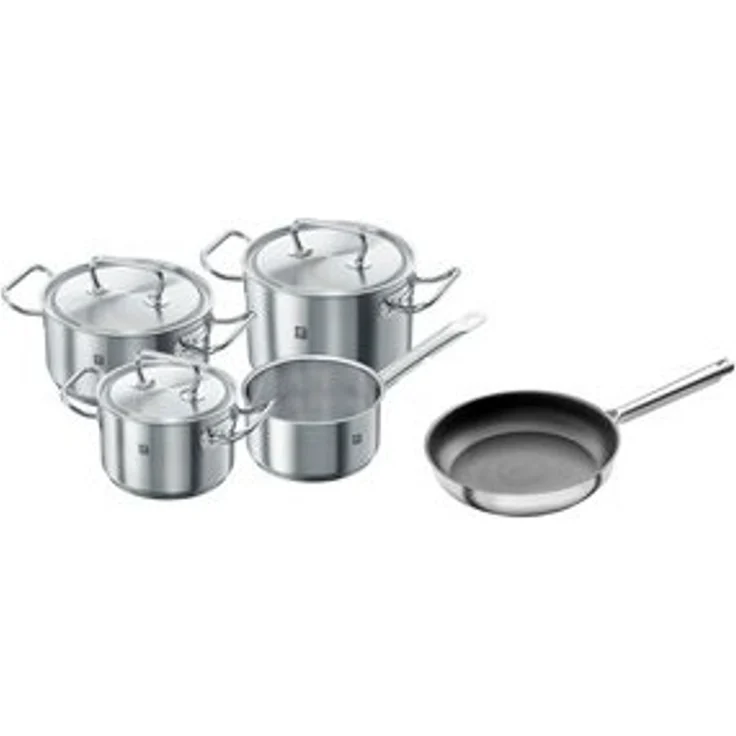Kochtopf-Set Twin Classic 5tlg, Edelstahl, Silber – Bild 4