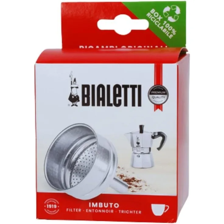 Bialetti Karton Trichter Alu 6 Tassen