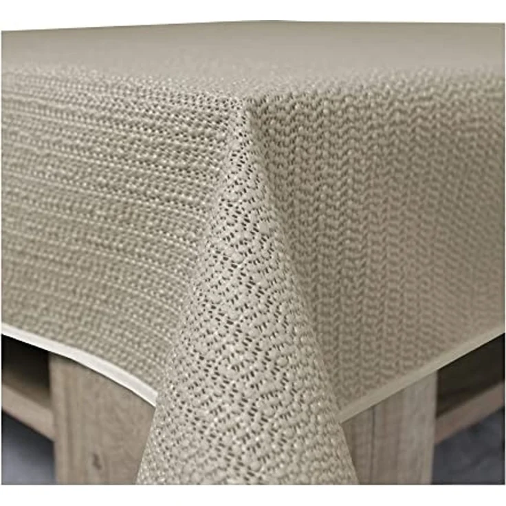 Haus und Deko Tischdecke Garten Tischdecke Outdoor PVC rechteckig Terrasse Balkon rutschfest (1-tlg) – Bild 3