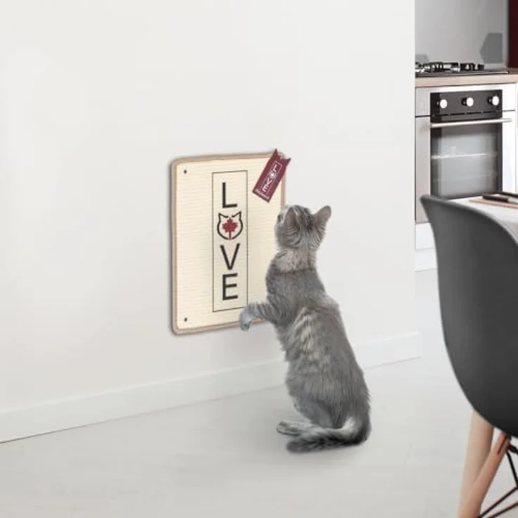 Canadian Cat Company Kratzmatte Kratzteppich für Katzen, Bodenläufer, Wandteppich, Wandbefestigung – Bild 2