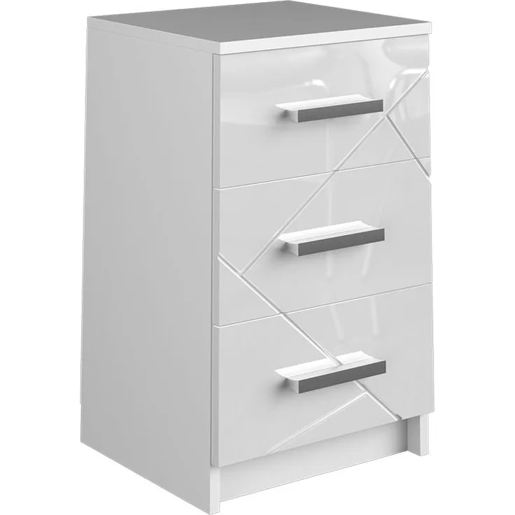 Nachttisch Irma Weiß 35.5 x 66 cm Vicco