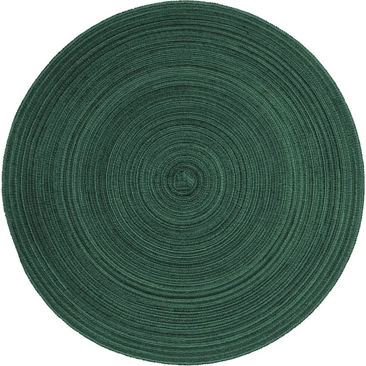PICHLER Platzset Tischset rund 12er Set Samba Kreis 038 forest, (Spar-Set, 12-St, 12 Platzdecken), Platzset Tischset Esszimmer Küche – Bild 2