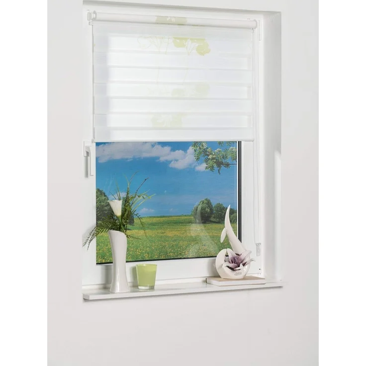Doppelrollo Delphi, K-HOME, ohne Bohren, Klemmfix, Klemmfix – Bild 4