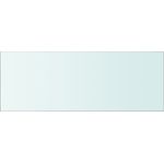 vidaXL Regalboden Glas Transparent 80x30 cm 243836
