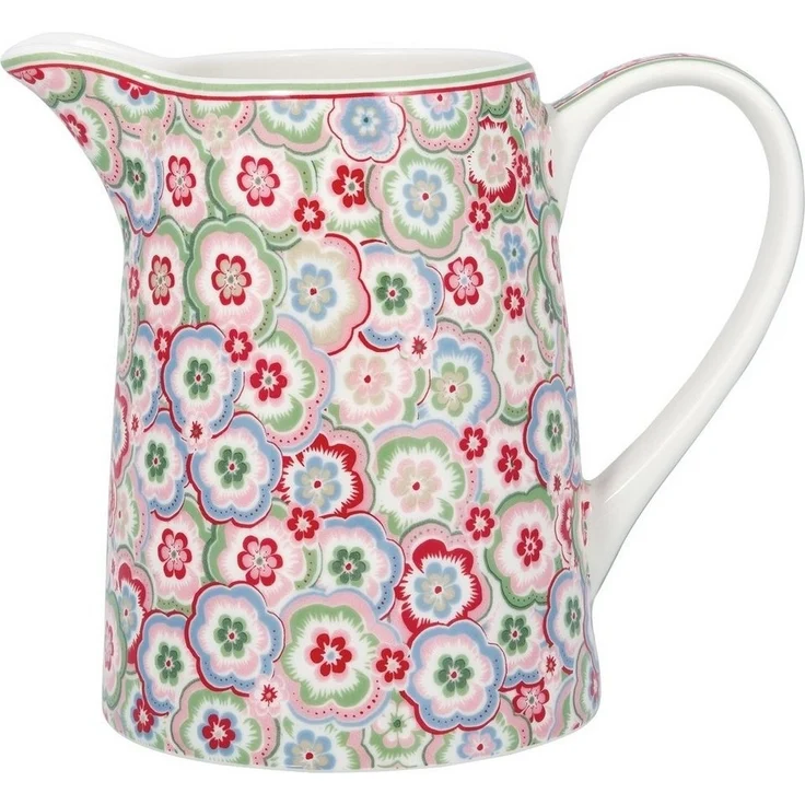 Greengate Kanne Selma Krug pale pink 1 l – Bild 1