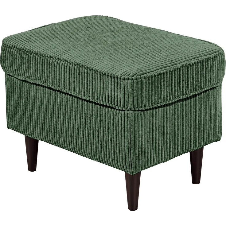 ED EXCITING DESIGN Hocker Oskar, mit Massivholzfüßen – Bild 1