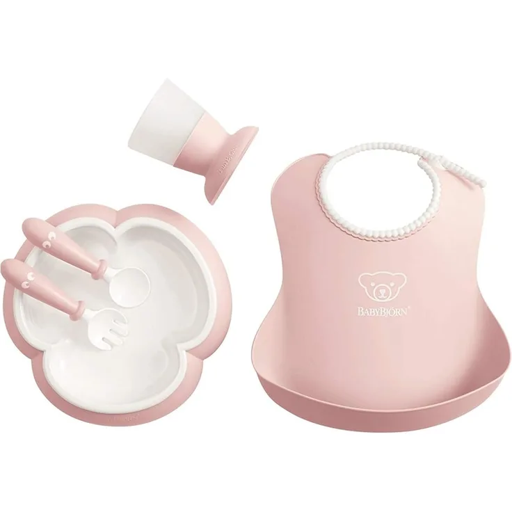 BabyBjörn Essgeschirr Pastellrosa Rosa hell